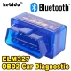 Bluetooth Elm327 V2-1 V1-5 Auto Obd Scanner Code Reader Tool Car Diagnostic Tool Super Mini Elm 327 For Android
