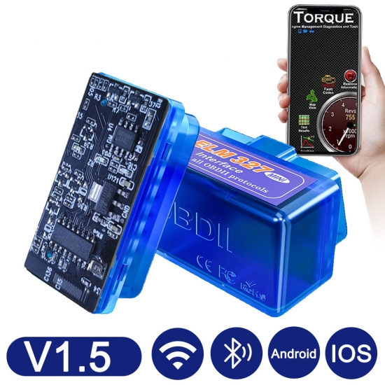 Mini Obd2 Car Scanner Elm 327 Tester Wireless Wifi Bluetooth Car Interface Scanner Tool For Android Ios