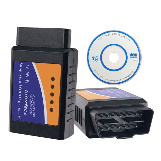 Obd2 Scanner Elm327 V1-5 Wifi Obd 2 Automotive Detector Bluetooth Elm 327 Wi-fi 1-5 Ios Android Car Diagnostic Tool Code Reader
