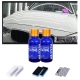 2Pcs 9H Car Liquid Ceramic Coat Super Hydrophobic Glass Coating Set Polysiloxane And Nano Materials Car Polish