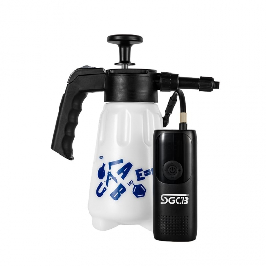 Sgcb 1-5 L Car Wash Pump Foaming Sprayer Auto Wash Detailing Water Sprayer Single Hand Foam Spray Pot For Car House Cleaning
