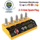 Original Autool Car Spark Plug Tester Ignition Testers 220V 110V Automotive Diagnostic Tool 2~5 Hole Spark Plug Analyzer
