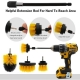 5Pcs 3Pcs Electric Drill-brush Kit Power Scrubber Brush For Carpet Bathroom Surface Tub Shower Tile Car Tires Cleaning Tools