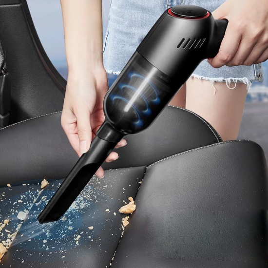 8000Pa Car Vacuum Cleaner Portable Wireless Handheld Auto Vacuum Home -amp;Amp; Car Dual Use Mini Vacuum Cleaner With Built-in Battrery
