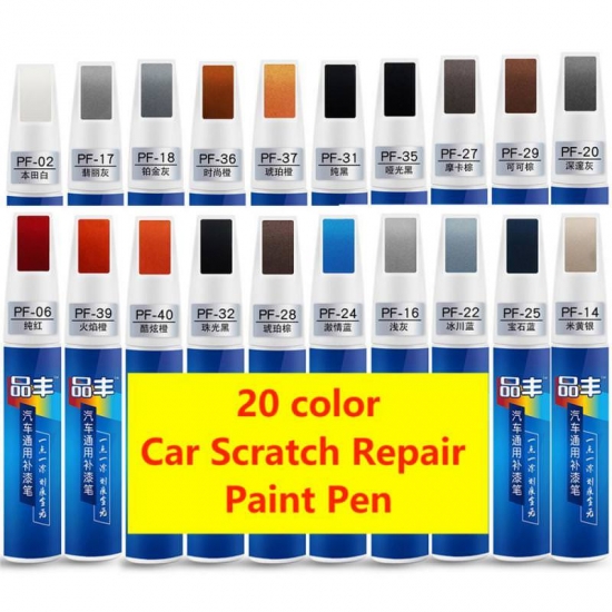 Car Scratch Repair Paint Pen 20Color Auto Touch Up Pens For Car Scratches Clear Remover Paint Care Mending Painting Pen