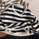 2022 Spring Autumn New Children Casual T Shirt Loose Kids Striped T Shirts Cotton Tee Boys Girls Long Sleeve Tops Baby Clothes