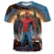 Kids Boys Spider-man T-shirts Marvel Cartoon Print Children-amp;#39;S Tshirt Summer 2022 Avengers Tees Girls Clothes 3D Tops 1-14Years