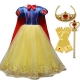 Encanto Charm Girls Princess Costume For Kids Halloween Party Cosplay Dress Up Children Disguise Fille