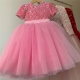 3-8 Year Girls Princess Dress Sequin Lace Tulle Wedding Party Tutu Fluffy Gown For Children Kids Evening Formal Pageant Vestidos