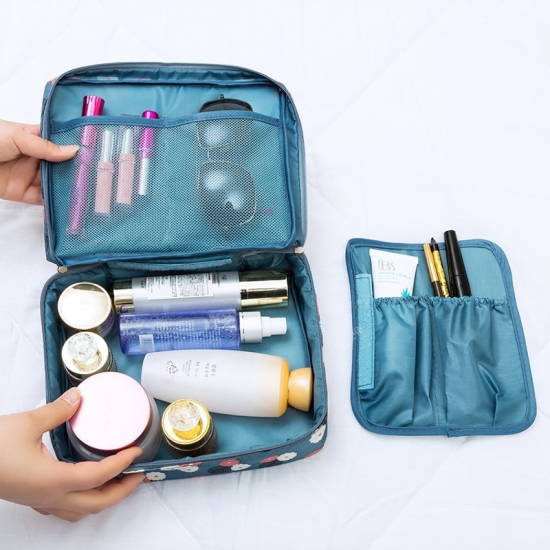 Multifunction Travel Cosmetic Bag Women Waterproof Cosmetic Makeup Bag Travel Organizer Female Storage Make Up Cases