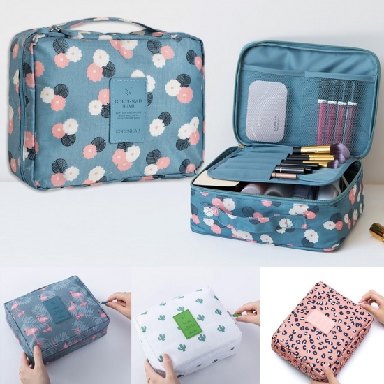 2023 Cosmetic Bags Toiletrys Organizer Girl Outdoor Travel Make Up Case Woman Personal Hygiene Waterproof Tote Makeup Beauty Bag