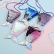 Women Mermaid Tail Sequins Coin Purse Girls Crossbody Bags Sling  Change Card Holder Wallet Purse Bag Pouch For Kids Gifts
