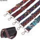 Nylon Bag Strap 1PC Woman Colored Straps for Crossbody Messenger Shoulder Bag Accessories Adjustable Embroidered Belts Straps
