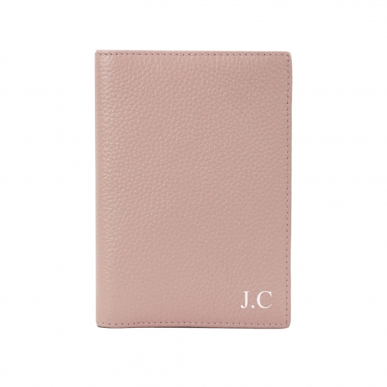 Fashion Case Passport Holder Real Leather Pebbled Passport Cover Portable Boarding Cover Travel Accessories Passport Travel Bag