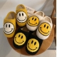 Funny Funky Winter Womens-amp;#39;Slippers Fluffy Faux Fur Smile Face Household Slippers Shoes For Women Female Home Shoes