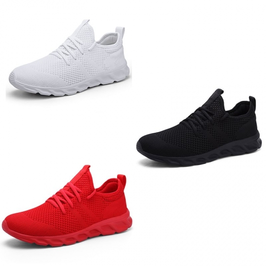 Damyuan Hot-selling Classic Casual Sneakers For Men-amp;#39;S Mesh Breathable Elastic Lace Shoes Male Workout Sports Running Shoes 48