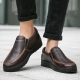 Men Loafers Light Leather Casual Shoes 2021 Autumn Male Outdoor Walking Shoes Comfortable Mens Sneakers Soft Loafers Men-amp;#39;S Shoes