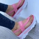 2022 Summer Women Shoes Plus Size Platform Wedge Sandals Women-amp;#39;S Closed Toe Casual Roman Sandals Correction Sandaleas De Mujer