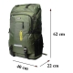 80L 50L Men-amp;#39;S Outdoor Backpack Climbing Travel Rucksack Sports Camping Backpack Hiking School Bag Pack For Male Female Women