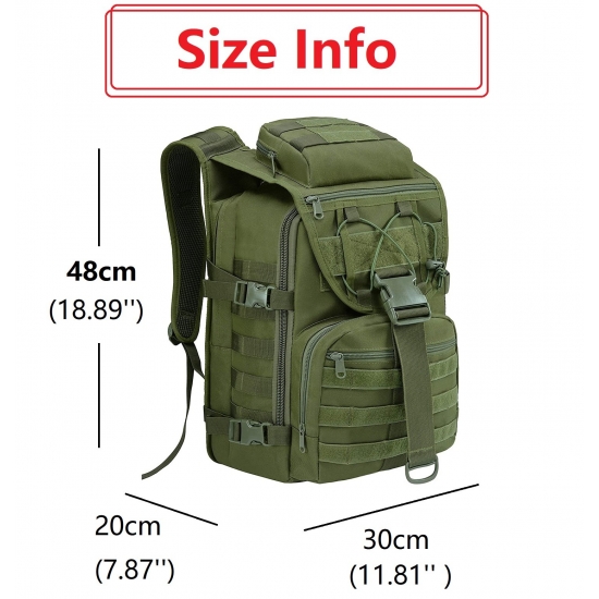 40L Military Tactical Backpack Army Assault Bag Molle System Bags Backpacks Outdoor Sports Backpack Camping Hiking Backpacks