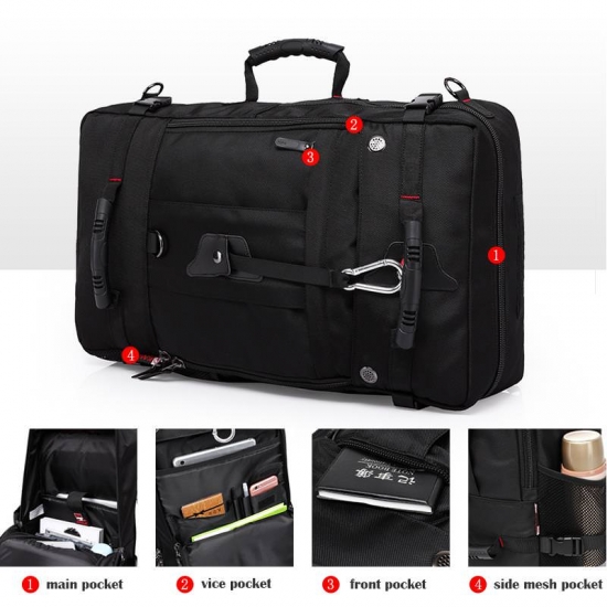 50L Waterproof Durable Travel Backpack Men Women Multifunction 17-3 Laptop Backpacks Male Outdoor Luggage Bag Mochilas
