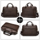 Westal Men-amp;#39;S Bag Genuine Leather Men Briefcase For Laptop 14 Messenger Men-amp;#39;S Leather Bag Business Portfolio For Document A4 7022