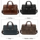 Westal Men-amp;#39;S Briefcases Men-amp;#39;S Bags Genuine Leather Lawyer-Office Bag For Men Laptop Bag Leather Briefcases Bag For Documents 209