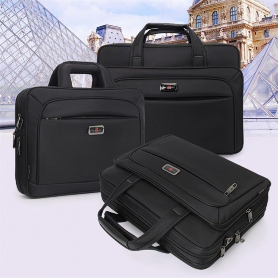 Large Capacity Men Single Shoulder Bag 14-amp;Quot; 15-amp;Quot; 16 Inches Travel Bag Men-amp;#39;S Casual Fashion Handbags Business Briefcase Laptop Bag