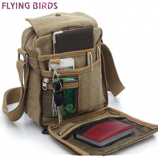 Flying Birds! Men Messenger Bags Shoulder Bag  Canvas Bags High Quality Men-amp;#39;S Travel Men Bag High Quality Lm0001