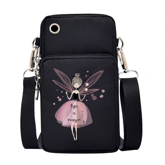 New Universal Mini Cross-body Shoulder Mobile Phone Poch Case Bag Spring Summer For Huawei-Xiaomi-Samsung Color Protective Cover