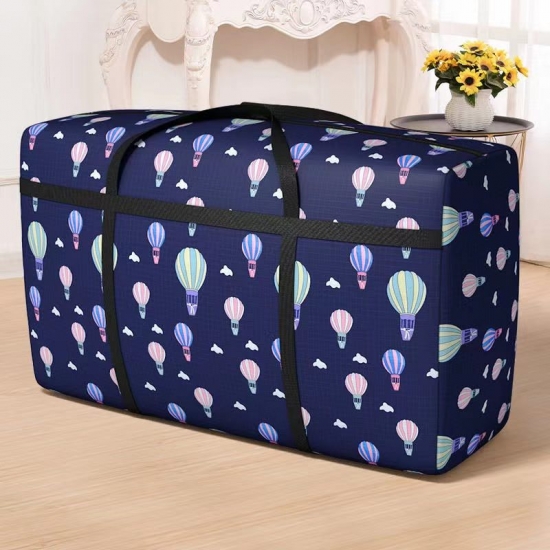 Waterproof Foldable Hand Luggage Bag Thickened Clothes Storage Bags Big Capacity Moving Packing Bag Portable Clothing Duffle Bag