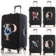 Gold Watercolor Letters Suitcase Cover Protector Dust-proof Scratch Resistant Luggage Cover  Apply To 18-amp;#39;-amp;#39;-32-amp;#39;-amp;#39; Suitcase