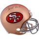Jerry Rice San Francisco 49ers Autographed Pro-Line Riddell Authentic Throwback Helmet - Fanatics Authentic Certified