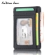 Kudian Bear Rfid Minimalist Men Wallet Small Pu Leather Credit Card Holder Clip Black Male Mini Slim Case Coin Purse Bid251 Pm49