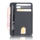 Kudian Bear Rfid Minimalist Men Wallet Small Pu Leather Credit Card Holder Clip Black Male Mini Slim Case Coin Purse Bid251 Pm49