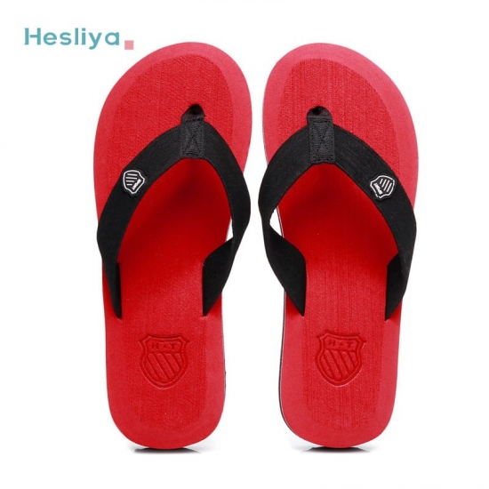 2023 Summer Slippers Men Flip Flops Beach Sandals Non-slip Casual Flat Shoes Slippers Indoor House Shoes For Men Outdoor Slides