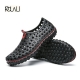 2021 Summer Beach Sandals Men Casual Shoes Brethable Flats Male Graden Clogs Slippers Slip On Fashion Loafers Light Big Size 45