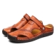 Summer Sandals Men Leather Classic Roman Sandals 2022 Slipper Outdoor Sneaker Beach Rubber Flip Flops Men Water Trekking Sandals