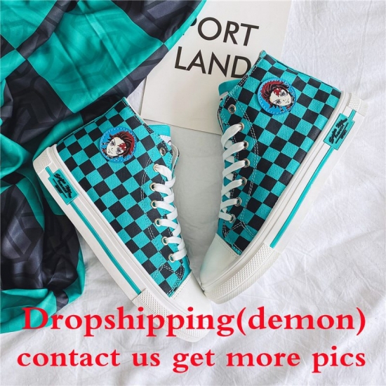 Unisex Men Women Shoes Streetwear Anime Cosplay Sneakers For Dropshiping