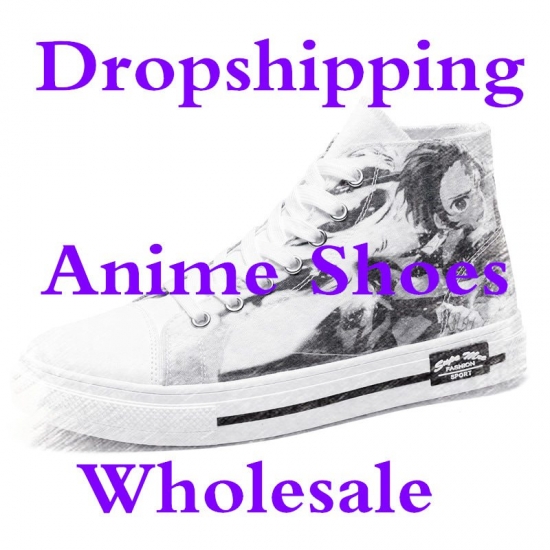 Unisex Men Women Shoes Streetwear Anime Cosplay Sneakers For Dropshiping