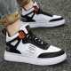 2021 Autumn High Top Men Sneakers Breathable Sneaker Man Platform Shoes Tennis Vulcanized Shoes Colorful Leather Casual Shoes