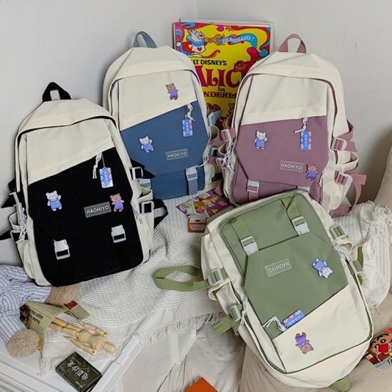 Fashion Japanese Style Women Backpacks Large Capacity Girl Student School Bags New Casual Harajuku Cute Ladies Laptop Backpacks