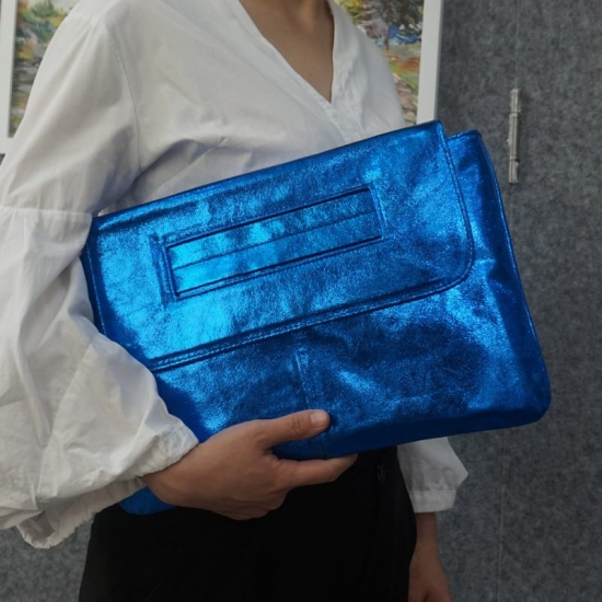 Women Clutches Pu Leather Crossbody Bags For Female Shoulder Messenger Bag Laptop Bag For Macbook Pouch Bag Big Ladies Handbag
