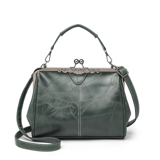 Annmouler Designer Women Vintage Shoulder Bag Luxury Pu Leather Handbag New Fashion Tote Bag Women-amp;#39;S Bag 2022 Trend Purses
