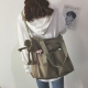 Waterproof Bag Large Capacity Canvas Bag Female Messenger Korean Student Harajuku Japanese One-shoulder Large Bag Tote Bag