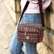 Multi Layer Messenger Bag Women 2022 Striped Canvas Single Bag Woman Mobile Phone Crossbody Bag Nylon Oxford Shoudler Bag