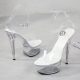 Ltarta 34-43 Sexy Super High Heels 15Cm Stiletto Waterproof Platform Sandals Transparent Crystal Wedding Shoes Lfd-190-1
