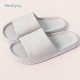 Summer Slippers Platform Shoes For Women Eva Beach Sandals Women Slides Soft-soled Indoor Men Mute Non-slip Household Flip Flops