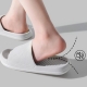 Summer Slippers Platform Shoes For Women Eva Beach Sandals Women Slides Soft-soled Indoor Men Mute Non-slip Household Flip Flops