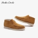 Smile Circle-Spring  Women Genuine Leather Nude Flats Casual Shoes Slip-on Penny Loafers Autumn Ladies Lazy Shoes